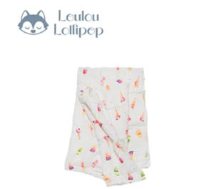 Loulou Lollipop 竹纖維透氣包巾