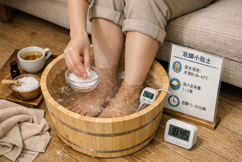 泡腳方法